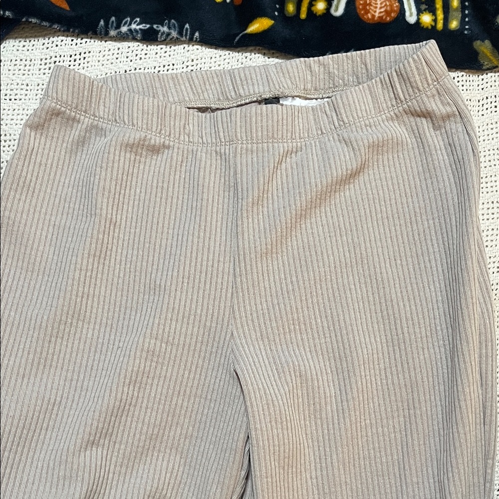 H&M Tan Wide Leg Pants